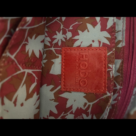 Hobo Bag Fringe Wristlet Clutch in Red - Picture 4 of 9